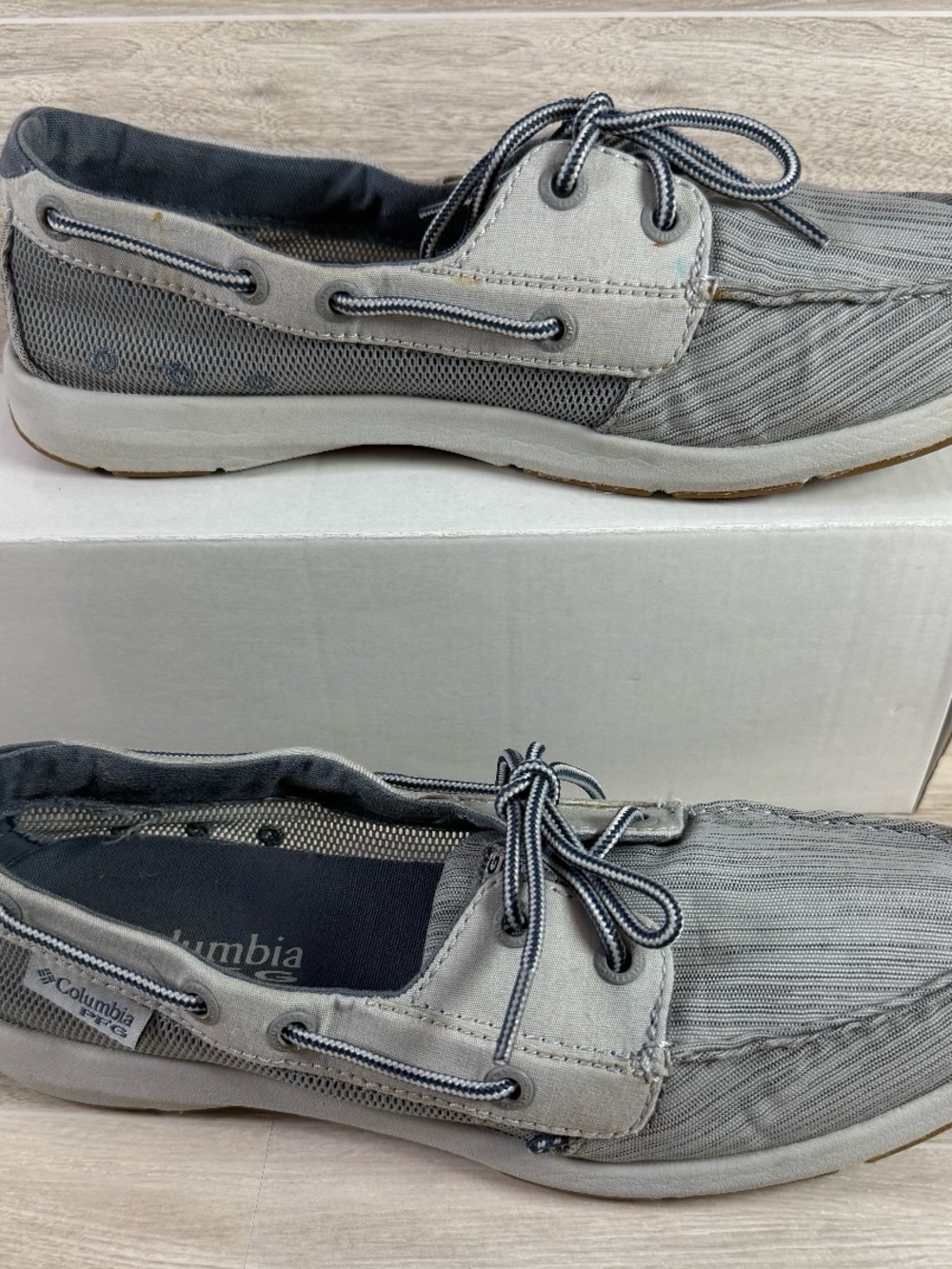 Columbia PFG Women’s Boat Fishing Shoes Gray Size 7